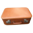 Location petite valise vintage "cuir" deco mariage