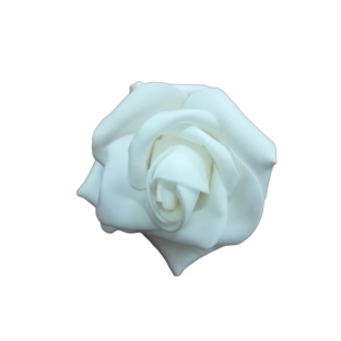 Location fleur blanche artificielle en mousse