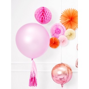 Le ballon géant rose pastel 90cm en latex