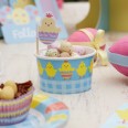 Easter Chick Sweetie/Ice Cream Bowls x 8