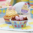 Easter Chick Picks & Cupcake Cases