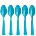 Turquoise Caribbean Blue Spoons