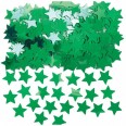 Confettis étoile vert carvanal anniversaire