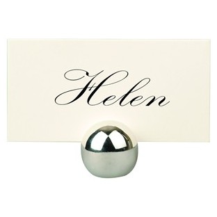 Round Wedding Table Place Card name Holders