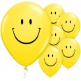 Latex Balloons Smiley Face (6 pk)