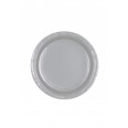 Silver Party Plates 17cm