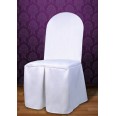 Housse de chaise en tissu blanc mariage