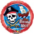 Ballon géant bateau pirate happy birthday