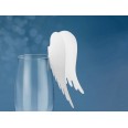 Nominette marque place sur verre ailes d'ange