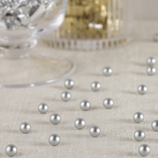 Matt Silver Table Pearls
