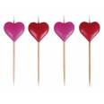 Valentines Heart Shaped Candles