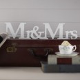 Lettres en bois Mr & Mrs déco table mariage