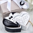 Bride groom design curio trinket box favors