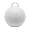 Poids boule pour ballons, blanc (35 gr)