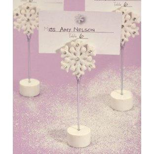 Snowflake Place Card Holders
