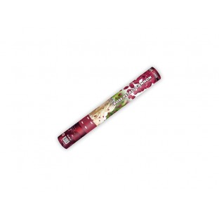 Deep Red Rose Petals party cannon, 40 cm