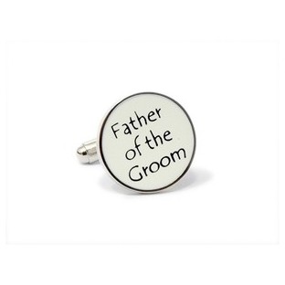 Bouton de manchette "Father of the Groom"