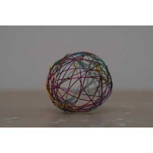 Wire ball colorful 5 cm