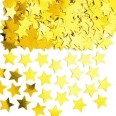 Confettis de table étoiles dorées gold
