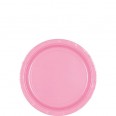 Baby Pink dessert paper plates 17cm