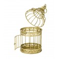 Gold birdcage