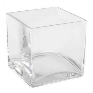 Location centre de table vase cube 8x8cm  MM