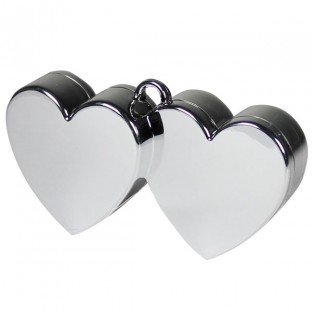 Silver Double Heart  170g