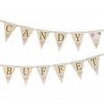 With Love Candy Buffet Bunting