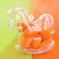 Teddy Bear Shaped Plastic Sweet Favor Container