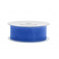 Deep blue satin ribbon 6mm