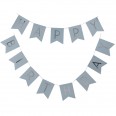 Pink Happy Birthday Foiled Bunting - Pastel Perfection