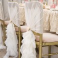 Location 2 noeuds blanc décor chaises mariés table d'honneur