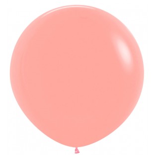 Ballon géant pastel pêche blush 90cm