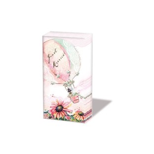 10 printed tissues - Wedding Couple gold