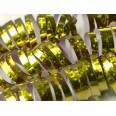 Gold Holographic Streamers 10 coils 