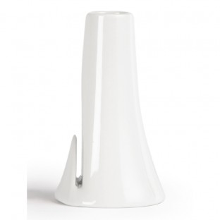 Location petit vase blanc soliflore marque table blanc