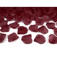 500 pétales de rose rouge vin bordeaux marsala