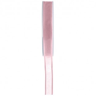 Baby pink satin ribbon 6mm