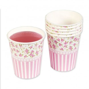 Frills & Spills party paper cups