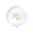 Le ballon géant mariage "Mr" or