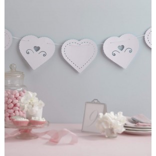 Heart Paper Bunting - Love