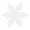 10 marque place confettis flocon de neige Hiver