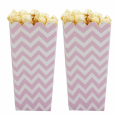 Popcorn Boxes - Pink - Chevron Divine