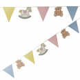 Paper Rocking Horse & Teddy Bunting - Rock-a-bye Baby