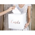 Tirelire mariage CARDS rose gold