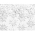 Snow Flake" confetti white, 20 pcs 