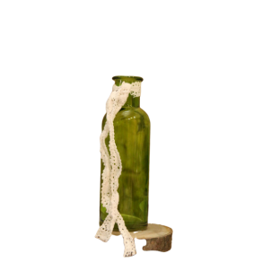 LOCATION vase bouteille solifleur VERT 